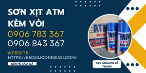 BÌNH XỊT PHUN SƠN ATM giá sỉ màu thông dụng