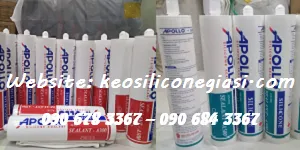 GIẢI ĐÁP: SO SÁNH KEO APOLLO SILICONE A300 VÀ A500 KEO NÀO TỐT HƠN