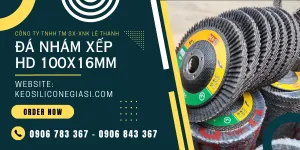 Xưởng giá sỉ ĐÁ NHÁM XẾP HD 100x16mm