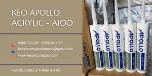 NHÀ PHÂN PHỐI CHÍNH THỨC KEO APOLLO A100 TRẮNG SỮA