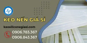Dán giỏ quà với KEO CÂY SILICONE có được không