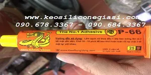 CHUYÊN BÁN SỈ GIÁ RẺ KEO RỒNG VÀNG P-66, TUÝP 25G - LÊ THANH
