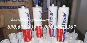 KEO APOLLO A300 ĐEN, CHAI 300ML DÁN KÍNH, NHỰA GIÁ TỐT - LÊ THANH