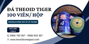 ĐÁ THEOID TIGER 1 TẤC cắt sắt, thép, inox giá tốt hộp 100 viên