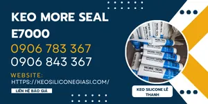 Địa chỉ cung ứng sỉ KEO SILICONE MORE SEAL E7000