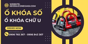 KHÓA CHỮ U, KHÓA SỐ giá rẻ chống trộm