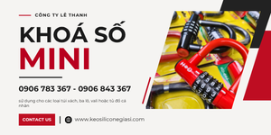 KHOÁ SỐ MINI bằng thép giá rẻ cho vali và tủ đồ