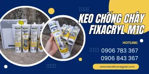 KEO SILICONE FIXACRYL M1C giá tốt chống nước ngăn lửa