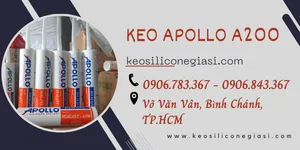 KEO APOLLO A200 – keo silicone giá sỉ rẻ nhất