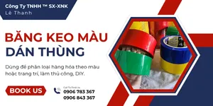 BĂNG KEO MÀU giá sỉ xưởng, kho bãi nhập liền tay