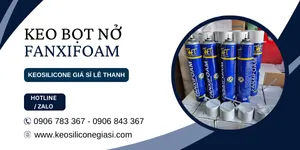 KEO XỊT FANXIFOAM 1 thành phần giá rẻ dùng trong xây dựng