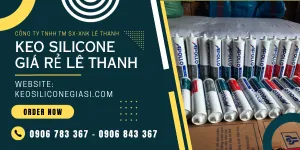 Ở đâu bán KEO SILICONE giá rẻ nhất TP. HCM?