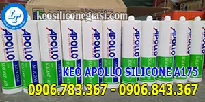 BÁN GIÁ RẺ KEO APOLLO SILICONE A175 THÙNG 25 CHAI