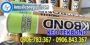 BÁN KEO DÁN NHÔM, SẮT MẠ KẼM TEKBOND CHAI 300ML