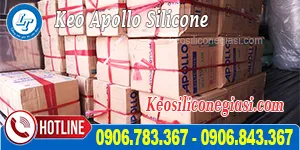 CÁC LOẠI KEO APOLLO SILICONE TRONG SUỐT, CHỊU NHIỆT ĐỘ KHẮC NGHIỆT