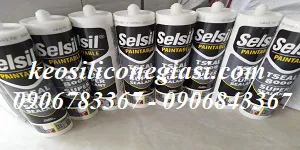 KEO SELSIL TSEAL 8000 TRÁM VẾT NỨT TƯỜNG, KHE HỞ TRONG VÀ NGOÀI NHÀ
