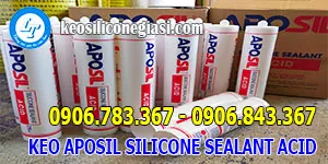 ĐƠN VỊ CUNG CẤP SỈ KEO APOSIL SILICONE SEALANT ACID GIÁ RẺ