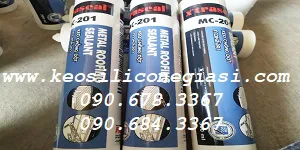 CƠ SỞ CHUYÊN CUNG CẤP KEO CHỐNG DỘT, CHỐNG THẤM MÁI NHÀ MC-201