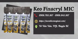 Chai KEO SILICONE CHỐNG CHÁY FIXACRYL giá rẻ buôn sỉ