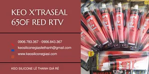 CÁCH MUA KEO X’TRASEAL 650F RED RTV 12 TUÝP/HỘP