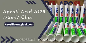 MUA KEO SILICONE APOSIL ACID A175 CHÍNH HÃNG TẠI LÊ THANH, CHẤT TRÁM KHE HỞ DẠNG CHAI