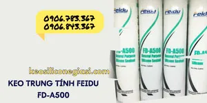 Giá keo trung tính Feidu FD A500 dán mọi bề mặt một thùng bao nhiêu?