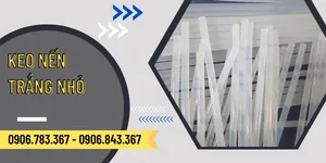 Sỉ thùng keo nến trắng nhỏ dẻo mềm