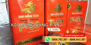 Bán keo rồng vàng P-99 giá sỉ dán vải