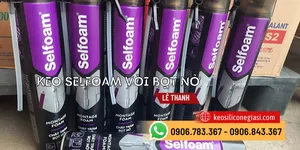 Sử dụng keo bọt nở selfoam vòi có tốt