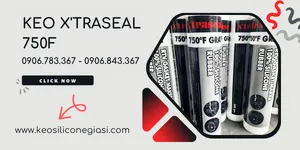 BỎ SỈ 1 THÙNG 2 THÙNG KEO CHỊU NHIỆT X'TRASEAL 750F XÁM 24 CHAI