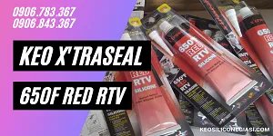 HỘP 12 TUÝP KEO X'TRASEAL 650F RED RTV TẠO GIOĂNG