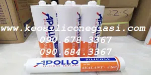 LÊ THANH CHUYÊN BÁN KEO DÁN NHỰA APOLLO A200 MÀU XÁM GIÁ RẺ