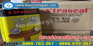 KEO DÁN ĐA NĂNG CA -288 THÙNG 3KG MÀU VÀNG GIÁ RẺ