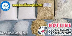 SỈ, LẺ KEO SILICON DẠNG HẠT DÁN GỖ, GÁY SÁCH, MOUSE XỐP 1 BAO 25KG