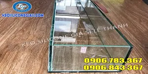 KEO SILICONE DÁN KÍNH BỂ CÁ BAO LÂU THÌ KHÔ – CÁCH KHỬ MÙI SILICONE HỒ CÁ