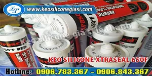 KEO SILICONE XTRASEAL 650F MÀU ĐỎ CHỊU NHIỆT ĐẾN 350 ĐỘ C