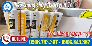 ĐỊA CHỈ BÁN GIÁ RẺ KEO TRÁM CHỐNG CHÁY FIXACRYL M1C