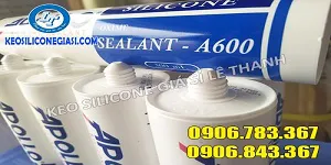 KEO TRÁM TRÉT, KẾT DÍNH GỐC SILICONE APOLLO A600 KHÔNG MÙI GIÁ RẺ
