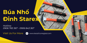 BÚA NHỔ ĐINH STAREX giá sỉ thép cứng cán chắc