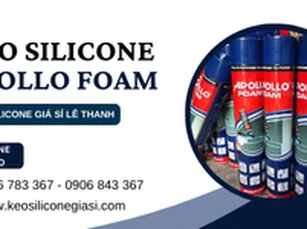 Tổng sỉ giá kho KEO SILICONE APOLLO FOAM 12 chai 1 thùng