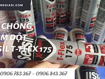 1 THÙNG KEO CHỐNG THẤM, DỘT SELSIL T-FLEX 175 CÓ GIÁ BAO NHIÊU?