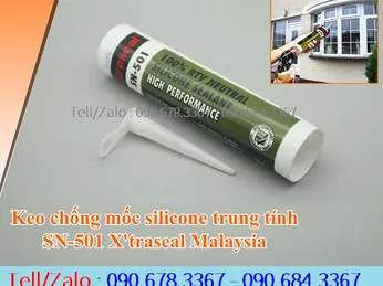 GIÁ RẺ CÁC KEO TRUNG TÍNH SN 501 KẾT DÍNH TỐT, CHỐNG CHỊU MỌI THỜI TIẾT TOÀN QUỐC