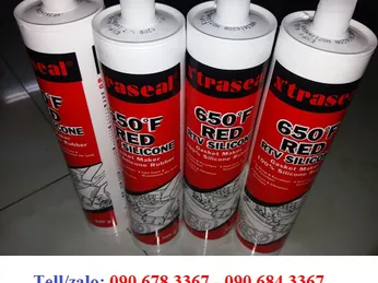 KEO THẾ RON XTRASEAL ĐỎ 650o F CHỊU NHIỆT ĐỘ CAO SIÊU DÍNH