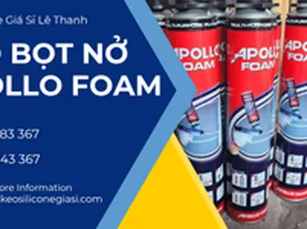 Cơ sở lấy sỉ KEO BỌT NỞ APOLLO FOAM dùng súng chuyên dụng