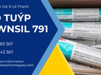 Tổng kho KEO TUÝP DOWSIL 791 giá sỉ