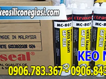 ĐẠI LÝ BỎ SỈ KEO X'TRASEAL MC-807 DÁN CHẬU RỬA TAY, BUỒNG TẮM