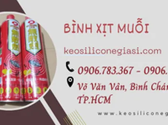 BÌNH XỊT MUỖI GIÁ SỈ 1 THÙNG BAO NHIÊU