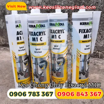 KEO CHỐNG CHÁY FIXACRYL M1C