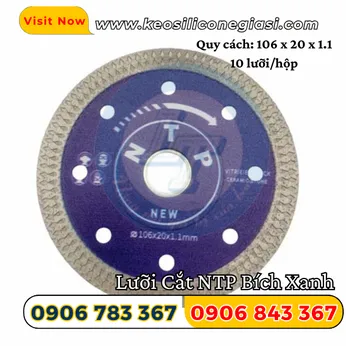 LƯỠI CẮT NTP BÍCH XANH