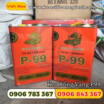 KEO RỒNG VÀNG P99 - DÁN ĐÁ, GỖ, SIMILI, CÁCH NHIỆT